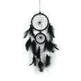 thumbnail image 1 of Handmade Lace Feather Bead Hanging Decoration Ornament Lighted Wind Chimes Indoor, 1 of 1