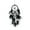 Black, variant on Native Indian Dream Catcher, Colorful/White/Black Dream Catcher with Feathers and Bead for Car Kids Bedroom Wall Hanging Decoration Ornament