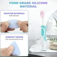 thumbnail image 5 of ACDANC 2026 New 6 Pack Silicone Toothbrush Holder Covers for Travel Storage-Dust Protection Shower Cap Style Design Fits Electric Manual Toothbrushes Hygienic Set, 5 of 7