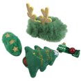 thumbnail image 4 of Accesorio de Costura y Bordado para Colección de Artesanía - Pinza de Pelo Navideña, Verde Lindo y Exquisito, Broche con Goma, Clip BB - Decoración de Pelo Navideño Ideal para Regalo, 4 of 14