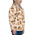 thumbnail image 3 of Daiia Cute Ice Cream for Boys Fashion Hoodies & Sweatshirts with Kangaroo Pocket,Hooded Sweatshirt for Kid, Breathable& Moisture Wicking-Small, 3 of 6