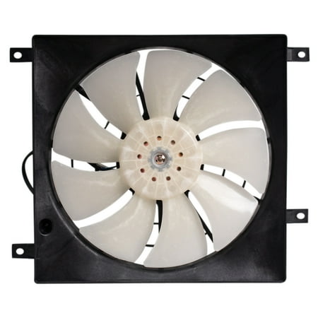 TRQ AC Condenser Cooling Fan Assembly for 07-13 Suzuki SX4 New RFA80387