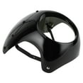 thumbnail image 2 of Headlight Fairing Wind Deflectors Windshield Fairing Motorcycle Windscreen Motorbike Accessories 7in Headlight Fairing Wind Deflector Windshield Universal For Motorcycle, 2 of 8