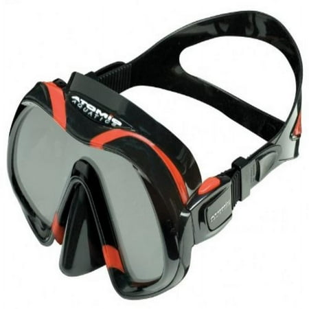 Atomic Venom Ultra Clear Ultra Wide Panoramic View Scuba Diving Mask Red