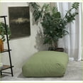 thumbnail image 5 of Kasper 6'x3' Water Resistant Rectangle Bean Bag Chair for Adults | Green | Waterproof Fabric, 5 of 7