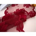 thumbnail image 6 of Table Runner,SemiSheer Polyester Maple Leaf Embroidery Harvest Table Decor,Lightweight Translucent Dining Table Accent Cloth for Thanksgiving Autumn Gathering Kitchen Vanity Seasonal Home Layout Use, 6 of 9