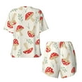 thumbnail image 5 of Xecao Cartoon Flat Mushrooms print Swimsuit for women, Summer-ready, sporty style.Quick-dry fabric. Many sizes & colors., 5 of 9