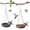 Army Green, variant on Hanging Bird Feeder & Bath for Outdoors, Wild Bird Feeders Tray, Hanging Birdfeeder Birdbath for Outside, Cardinal, Blue Jay, Crow, Birdfeeders Trays