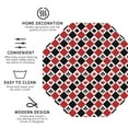 thumbnail image 3 of Vsdgher Playing Cards Print Leather Coasters for Drinks, Durable Drink Coasters 4 Set for Tabletop Protection, Luxurious Home Décor and Housewarming Gift-Octagon, 3 of 6