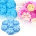 thumbnail image 6 of Paw Print Silicone Mold Set - Pet-Shaped Ice Cube & Chocolate Tray for DIY Soap, Candles & Baking - Non-Stick Easy Release Design, 6 of 7