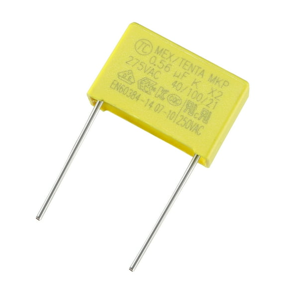 Uxcell 0.56uF 275VAC X2 MKP Polypropylene Film Safety Capacitors 5 Pack
