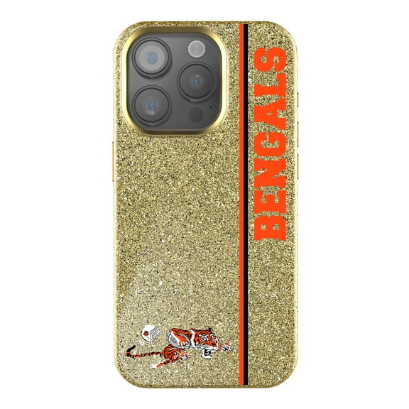 Keyscaper Gold Cincinnati Bengals iPhone Bling Case