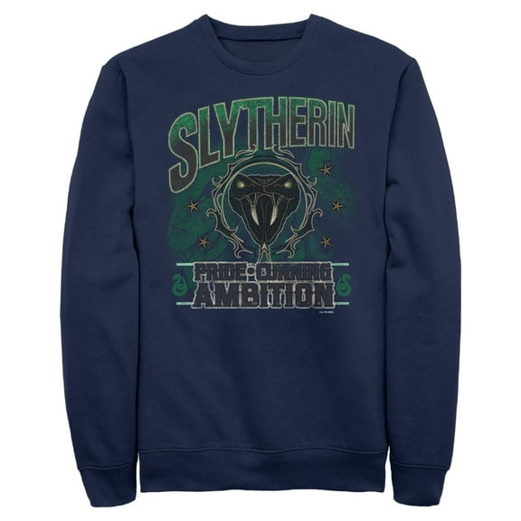 Mens Harry Potter Slytherin Pride and Ambition Sweatshirt
