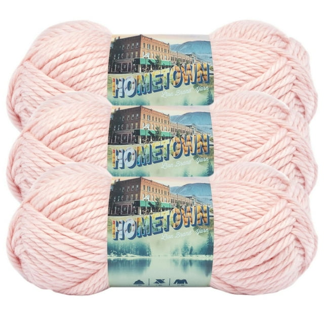 Lion Brand Hometown Yarn - Blue Sky