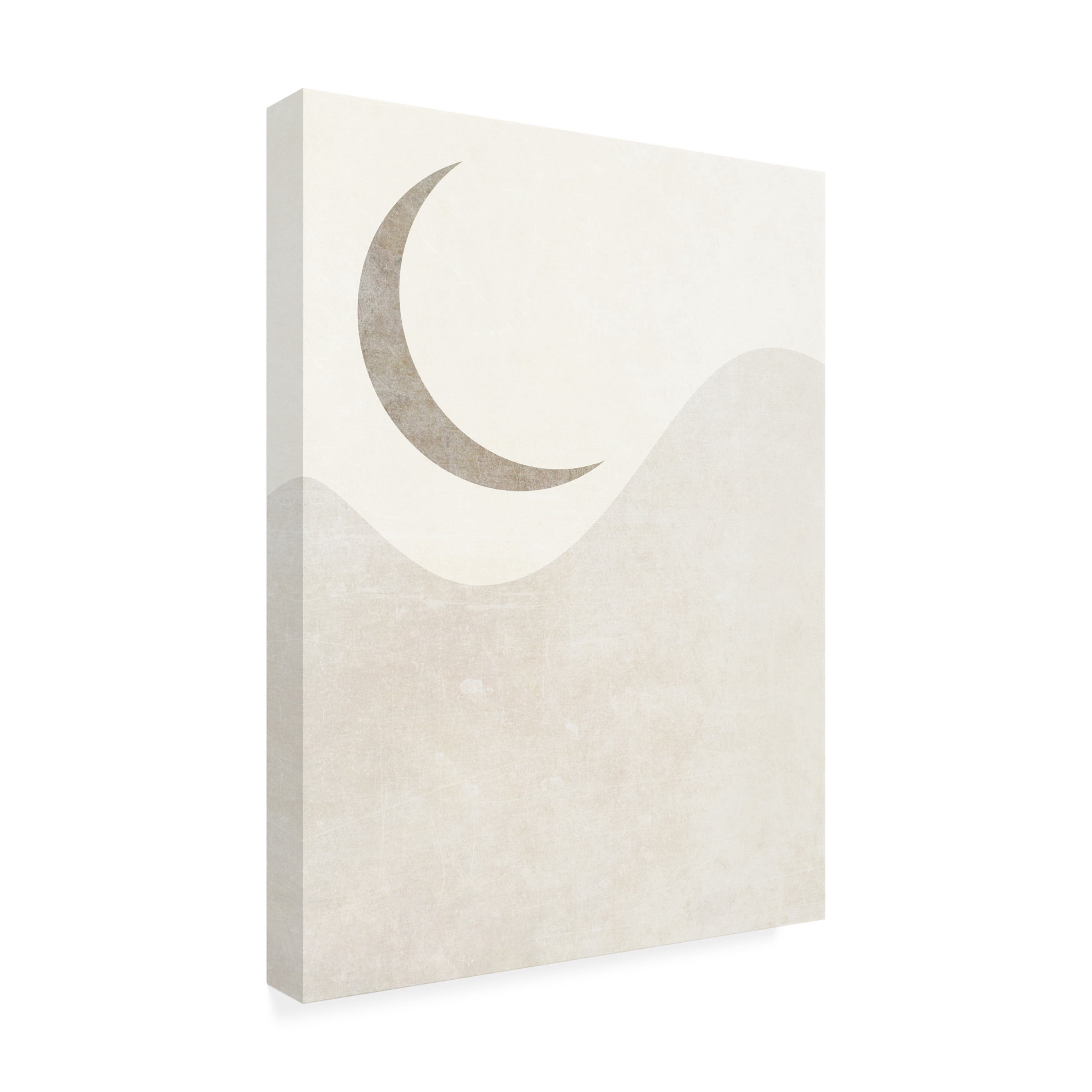 Canvas Wall Art - Tom Quartermaine 'Set of 2 Boho Neutral Sun Moon Prints 1' Wall Art for Living Room, Bedroom, or Office DÃ©cor by Trademark Fine Art - 18 x 24 Inches