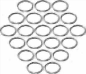 Lucky Line 7/8" Split Key Ring, Nickel-Plated Tempered Steel, Heavy Duty Metal Key Chain Ring for Cars, Crafts, Lanyards, Box of 100 (76300)