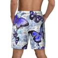 thumbnail image 4 of Fotbe Butterflies Men’s Swim Trunks Quick Dry Swim Shorts Board Shorts with Mesh Lining-X-Large, 4 of 9