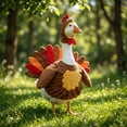 thumbnail image 4 of SUORE Christmas Goose Clothes, 23 Inch Goose Outfits for Cement and Plastic Goose, Porch Goose Costume for Outdoor Patio Yard Lawn Statue Xmas Santa Holiday Decor, Outdoor Christmas Decorations, 4 of 6