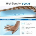 thumbnail image 4 of 60" L High Density Sagging Mattress Support with Flat Top, 2" Thick Foam Bed Boards for Under Mattress, Firm Pad to Fix Sinking Bed for Sags Deeper 1"-2", (60"x24"x2"), 4 of 8