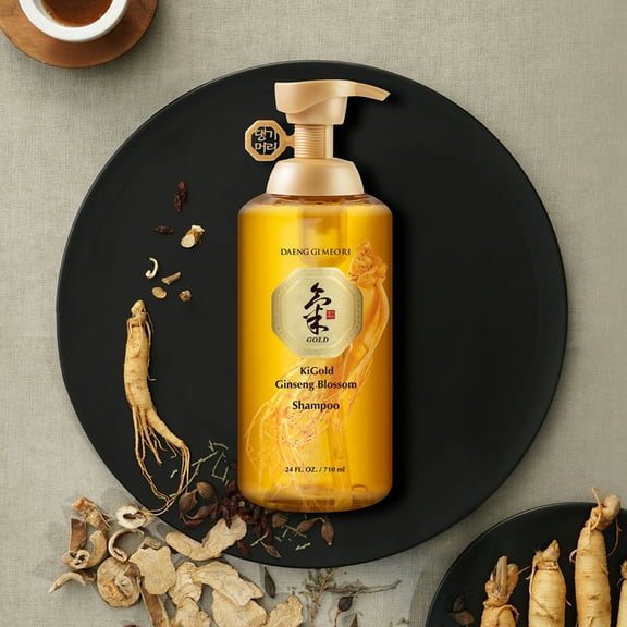 Daeng Gi Meori, KiGold Ginseng Blossom Shampoo, 24 fl oz (710 ml), Doori Cosmetics