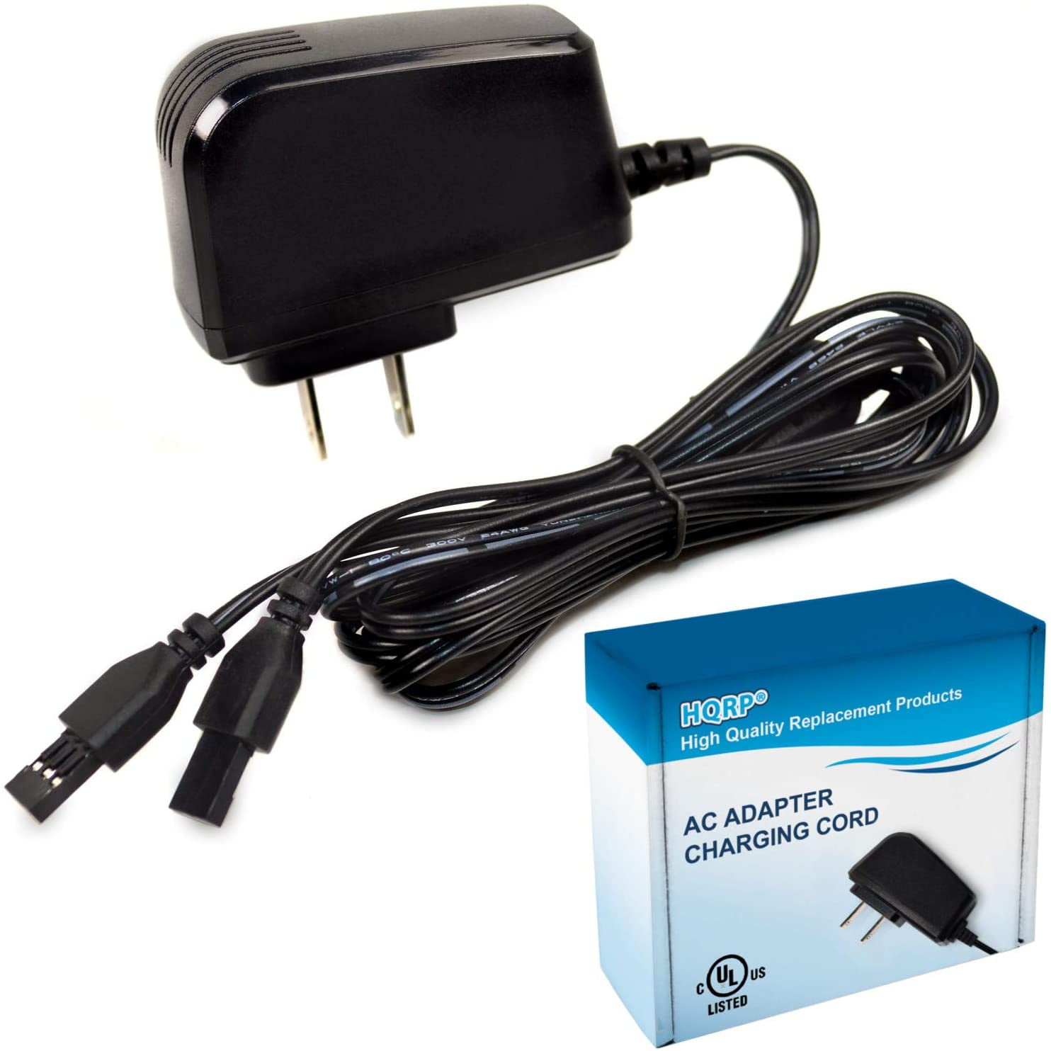 Hqrp Battery Charger Ac Adapter For Sportdog Fr 250 Fr250 Dog Training Collar Receiver Sport Dog Transmitter Euro Plug Adapter Black