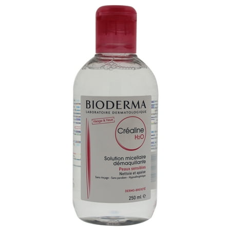 H2o Micelle Solution - Crealine H2O Micelle Solution Without Perfume by Bioderma for Women - 8.5 oz Cleanser