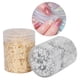 thumbnail image 5 of Lámina de bricolaje para uas, aluminio + latón decoración de uas lámina de oro para arte de uas, decoración de brillo de copos de oro 2 botellas joyería de resina para bricolajeOptical Fyydes Descripción de la referencia, 5 of 6