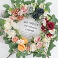 thumbnail image 4 of XmhyTop Artificial Flowers - White Silk Roses Bouquet, 3 Bunches, 28cm/11.02inch Realistic Fake Flowers for Home, Office, Wedding Decor - No Fading, Long - Lasting Beauty​, 4 of 4
