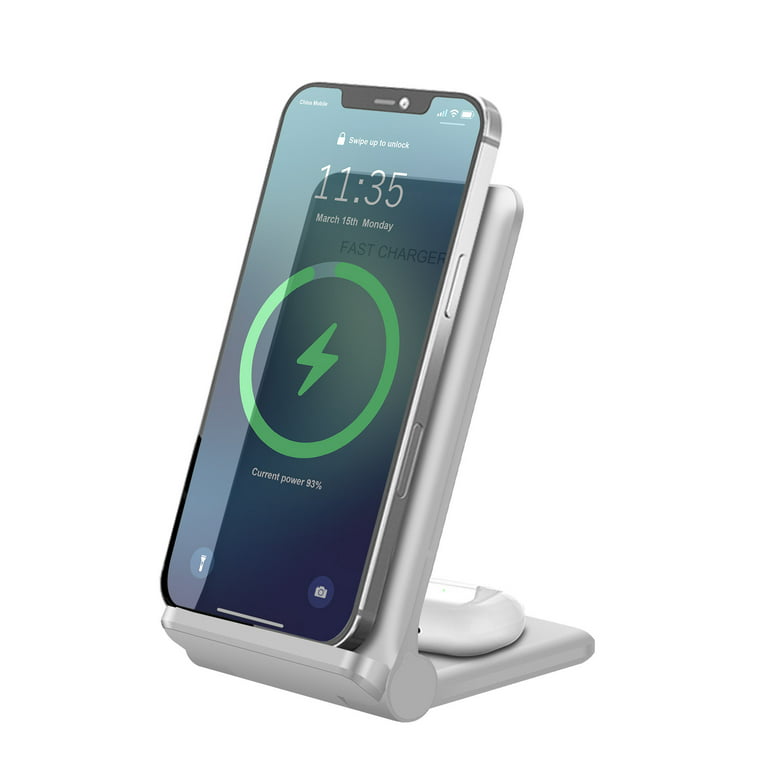 Chargeur induction fast charge double