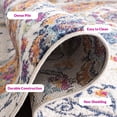 thumbnail image 6 of Safavieh Madison Hope Floral Area Rug, Cream/Multi, 3' x 3' Round, 6 of 12