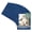 Brooke Blue Suede, variant on Brooke Blue Suede Picture Frame Mat for 11x14 Frames - Fits 9x12 Photos - 1 Mat