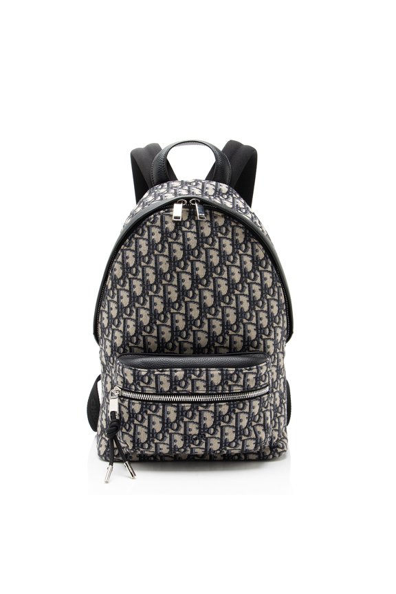Pre-Owned Dior Oblique Rider Small Backpack