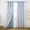 Sky Blue, variant on GYROHOME Double Layered Curtains with Embroidered White Sheer Tulle Room Darkening Grommet Top 2Panels,52x72inch,Beige
