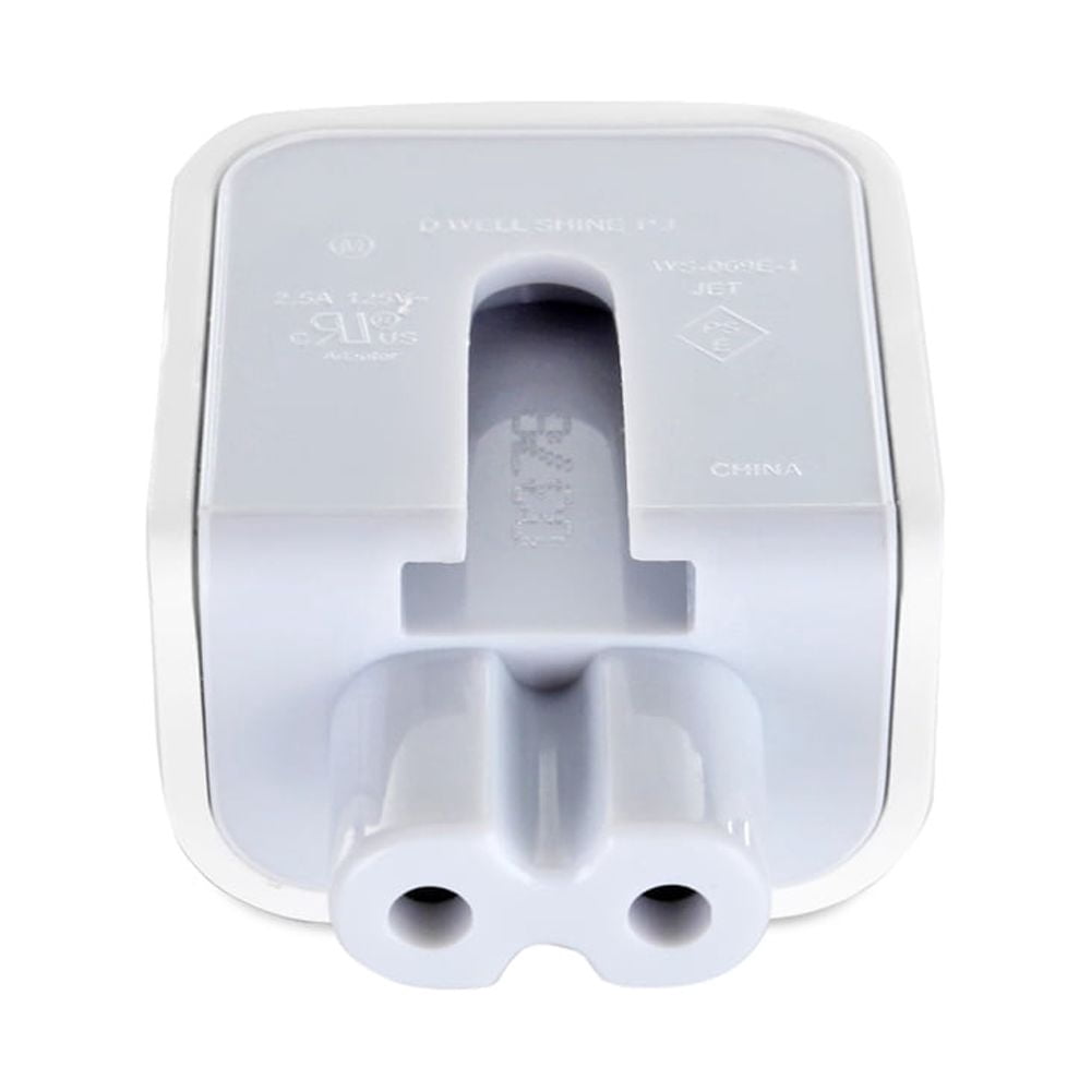 Duck Head US 2 Pin Converter Wall Plug for All Apple Mac USB-C Charger Magsafe 1/2 Power Adapter Bricks for Macbook Pro/Air/Retina/iPad/iPhone/ipod 30/45/60/85W cable attachment connection plug