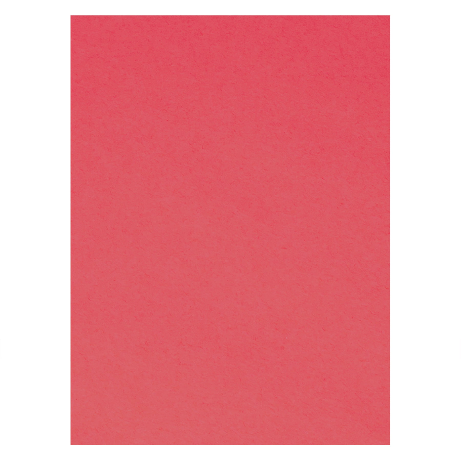 Tru-Ray Construction Paper, Heavyweight, Red, 9" x 12", 50 Sheets Per Pack, 5 Packs