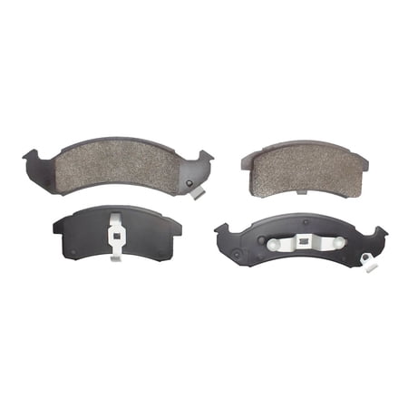 CarLights360 For Oldsmobile 88 1994 95 96 97 98 1999 Disc Brake Pads | Semi Metallic Friction | 216.6 Millimeters / 8.53 Inches Outer Pad Width