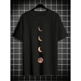thumbnail image 2 of Men's Casual Print T-Shirt - Breathable COTTON Crew Neck, Machine Washable - Perfect for Summer Outings & Sports, 2 of 5