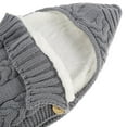 thumbnail image 3 of HLONK Born Unisex Cotton Knit Wrap Swaddle Baby Sleepsacks  Gray, 3 of 5