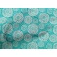 thumbnail image 4 of oneOone Organic Cotton Voile Fabric Circle Block Printed Fabric 1 Yard 42 Inch Wide, 4 of 4