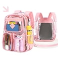 thumbnail image 6 of Gyujnb School Backpack, Transparent Large Capacity Backpack for Elementary and Middle School Clear Backpack, Backpack for School, 6 of 6