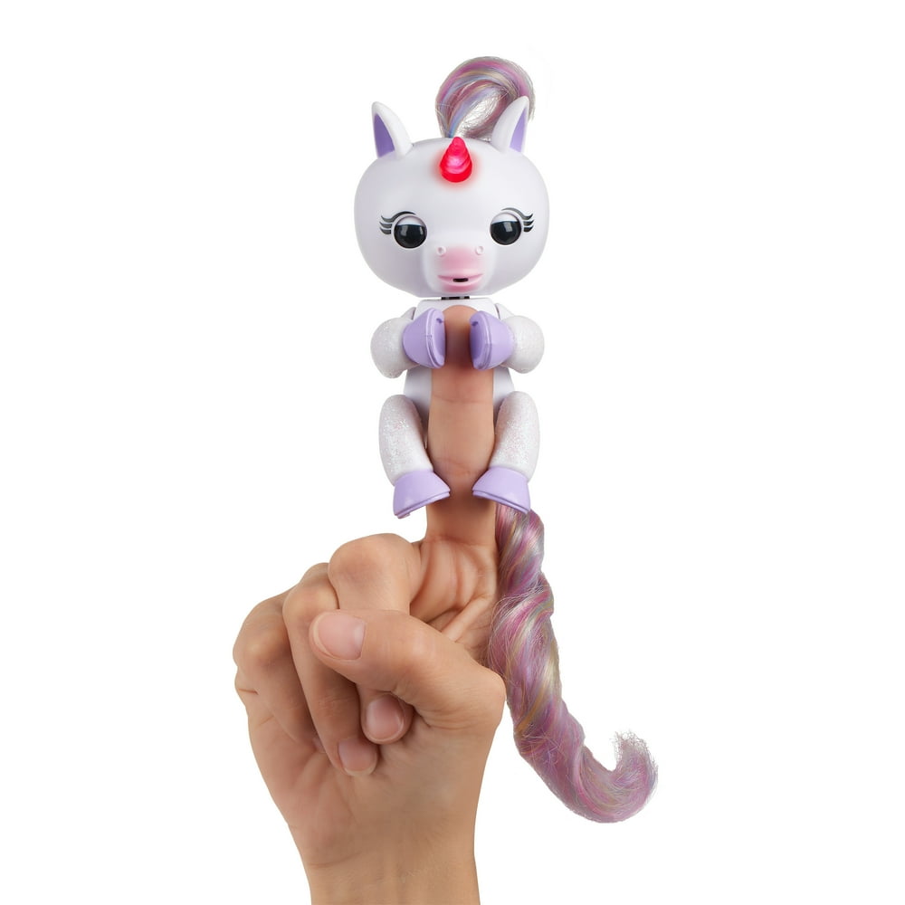 WowWee USA Fingerlings White Light Up Unicorn - Walmart.com - Walmart.com