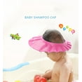 thumbnail image 2 of XUYAN Baby Shower Cap Bath Visor for Toddlers Shampoo Cap Shower Protection Hat Adjustable Soft Hair Washing Guard Bath Shield Visor Hat Eyes and Ears Head Protection for Baby Kids Children, 2 of 6