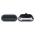 thumbnail image 2 of 1 Pair Car Amber LED Side Marker Light for Bora MK4 B5 B5.5 Black Lens, 2 of 3
