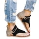 thumbnail image 5 of Zapatos de mujer Moda Color sólido Minimalistic Toe Clip Sandalias planas romanas Zapatillas Flip Flop Wmkox8yii  nm6116, 5 of 7