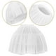 thumbnail image 2 of 1 pieza de enagua ajustable para vestido Lolita, hermosa falda de gasa con capas y efecto burbuja (blanca), 2 of 7