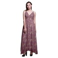 thumbnail image 1 of Bimba Robe Longue Maxi de Plage pour Femmes à Imprimé Floral à Bretelles Tenue de Villégiature d'Été-Xxx-Grand, 1 of 5