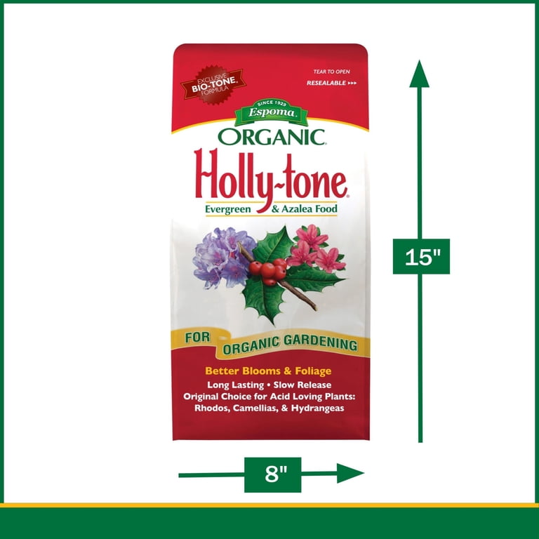 Espoma Organic Holly-Tone for Evergreen & Azalea Plant Food, 4-3-4
