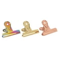 thumbnail image 2 of Clips de Papier, 3pcs Elliot Dossiers 65mm Liant Clips Colorés Liant Clips Intégration Transparente, 2 of 8