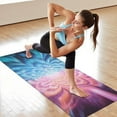 thumbnail image 6 of Colorful Burst Pattern Hot Yoga Mat Towel Non Slip for Hot Yoga - Quick-Drying Yoga Mat Cover with 4 Corner Pockets with Travel Bag - Hot Yoga Towel Non Slip Grip Moisture Wicking Sweat 70"x26", 6 of 6