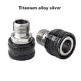 thumbnail image 2 of Sonducket 1 par de extensores de Pedal, conector de pedales, piezas de extensión de conexión, mejora de componente de arranque, pieza de bicicleta para Ciclismo Plata Sonducket OD020650-02, 2 of 6